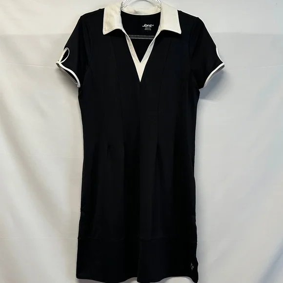 Jofit Prosecco Women's Short Sleeve Keyhole Golf Dress S - Picture 2 of 5